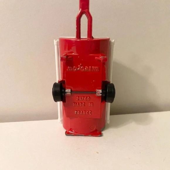 Vintage Majorette France Rescue Team Oil Tank Hauler Trailer - Picture 8 of 12